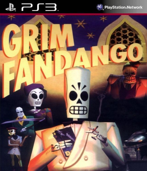 Grim Fandango box cover