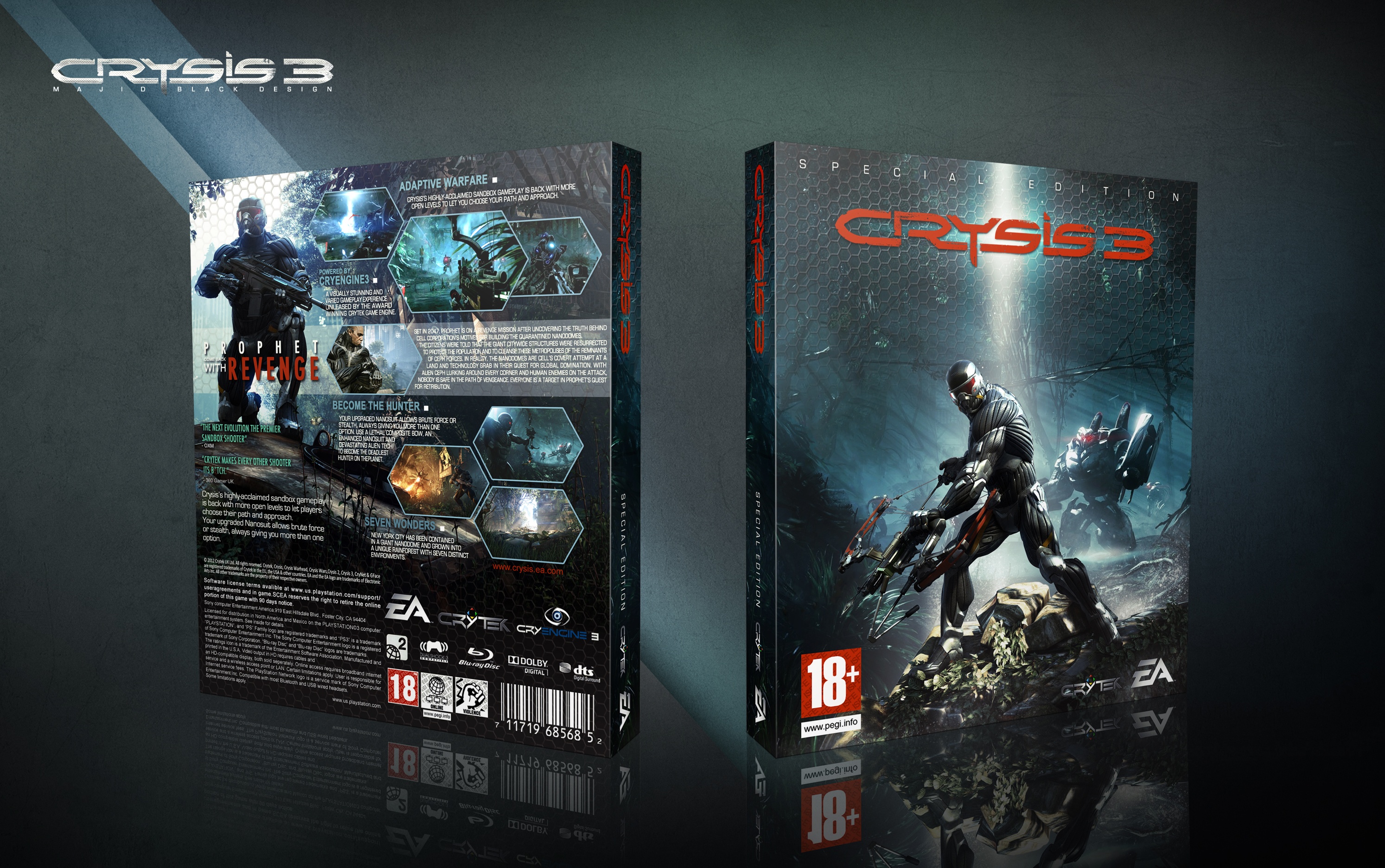 Crysis 3 box cover