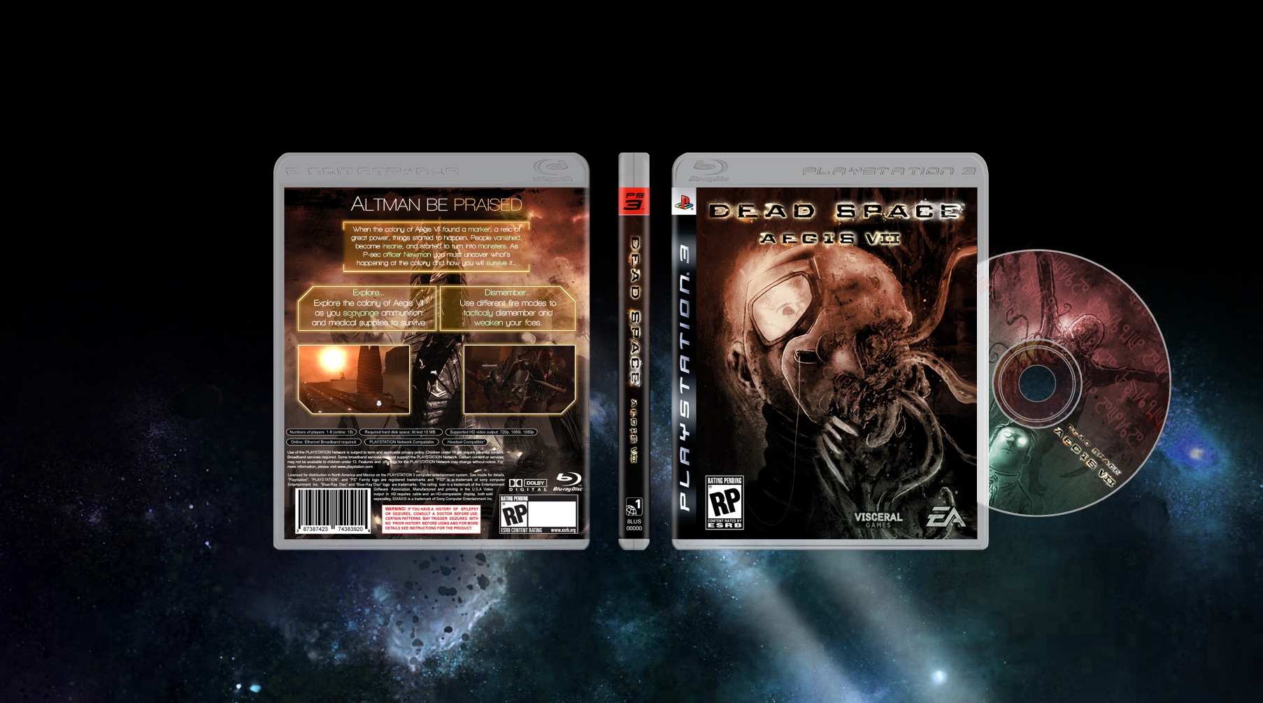 Dead Space Aegis VII box cover