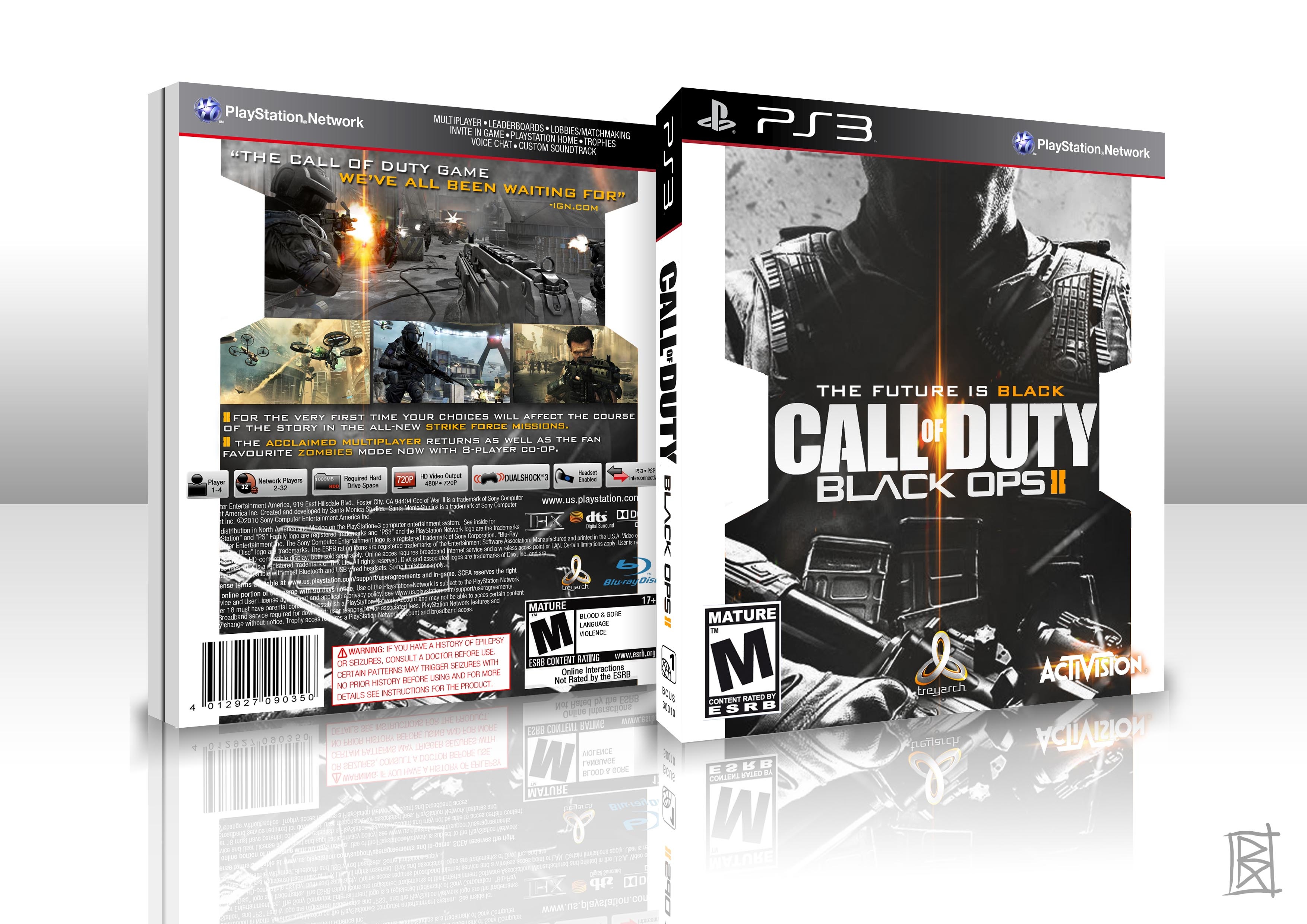 Call of Duty: Black Ops 2 box cover