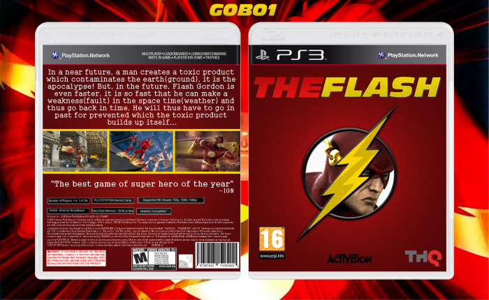 The Flash box art cover