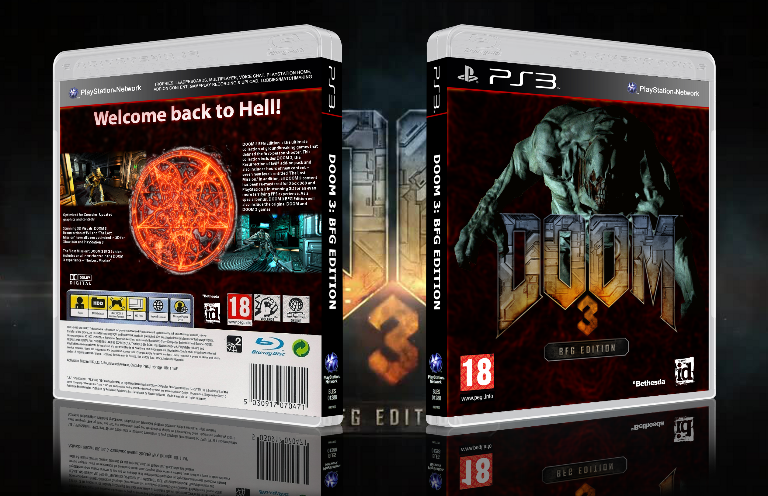 Doom 3: BFG Edition box cover