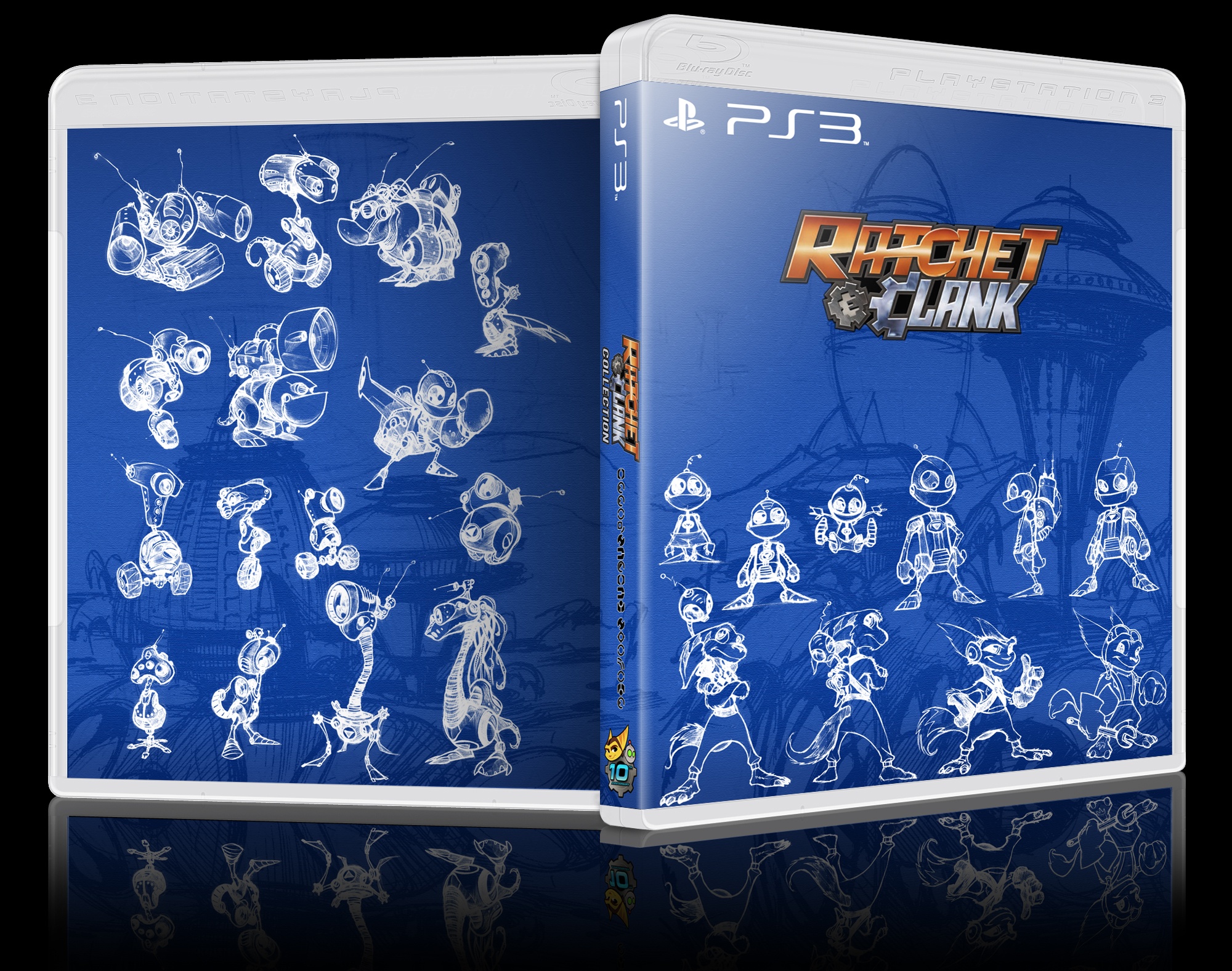 Ratchet and Clank: Collection box cover