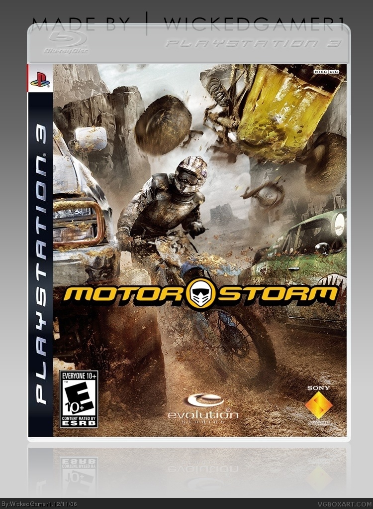 Motorstorm box cover