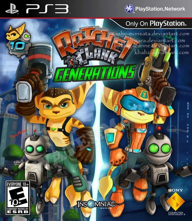 Ratchet & Clank: Generations box cover
