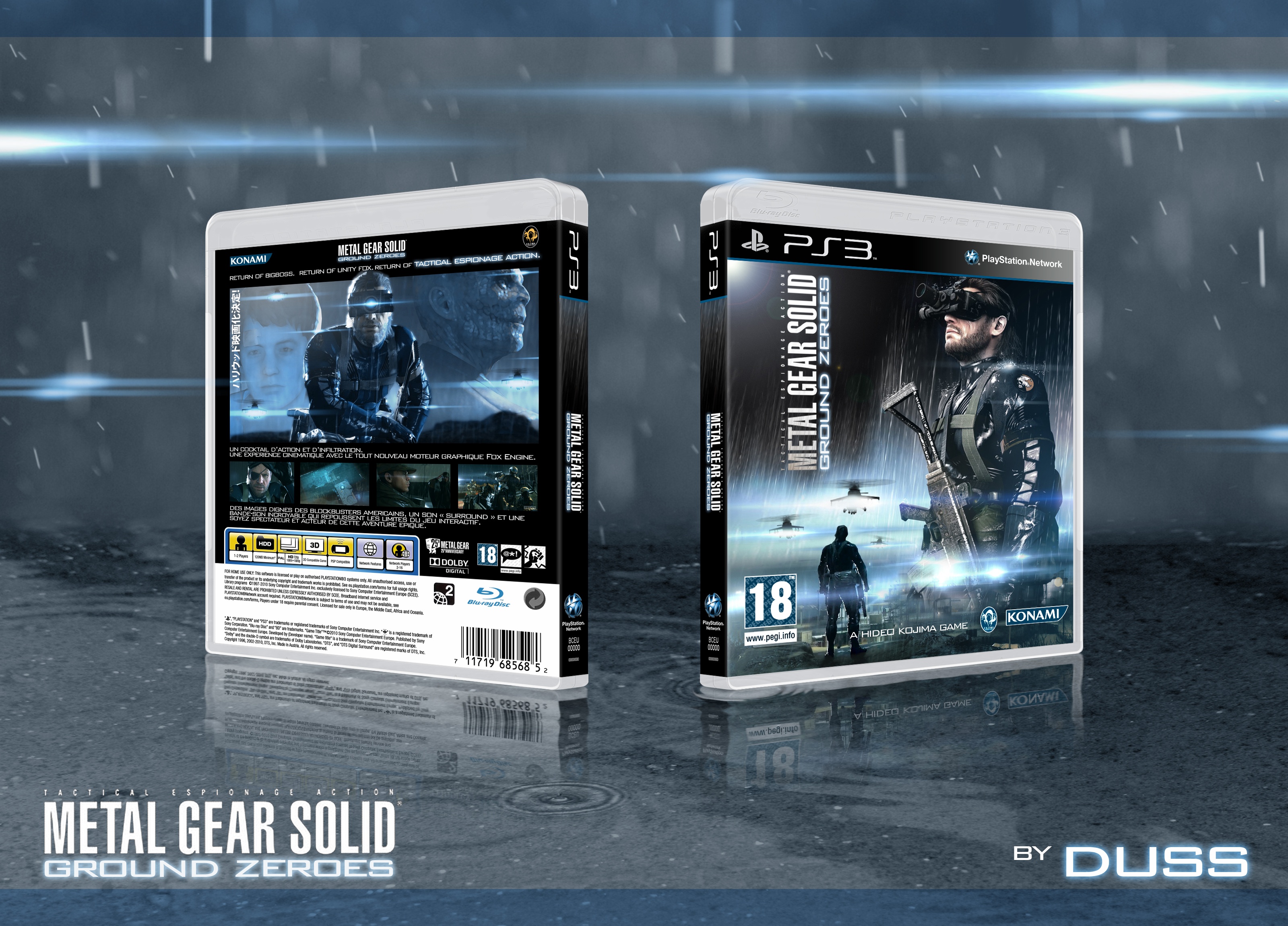 Metal Gear Solid: Ground Zeroes box cover
