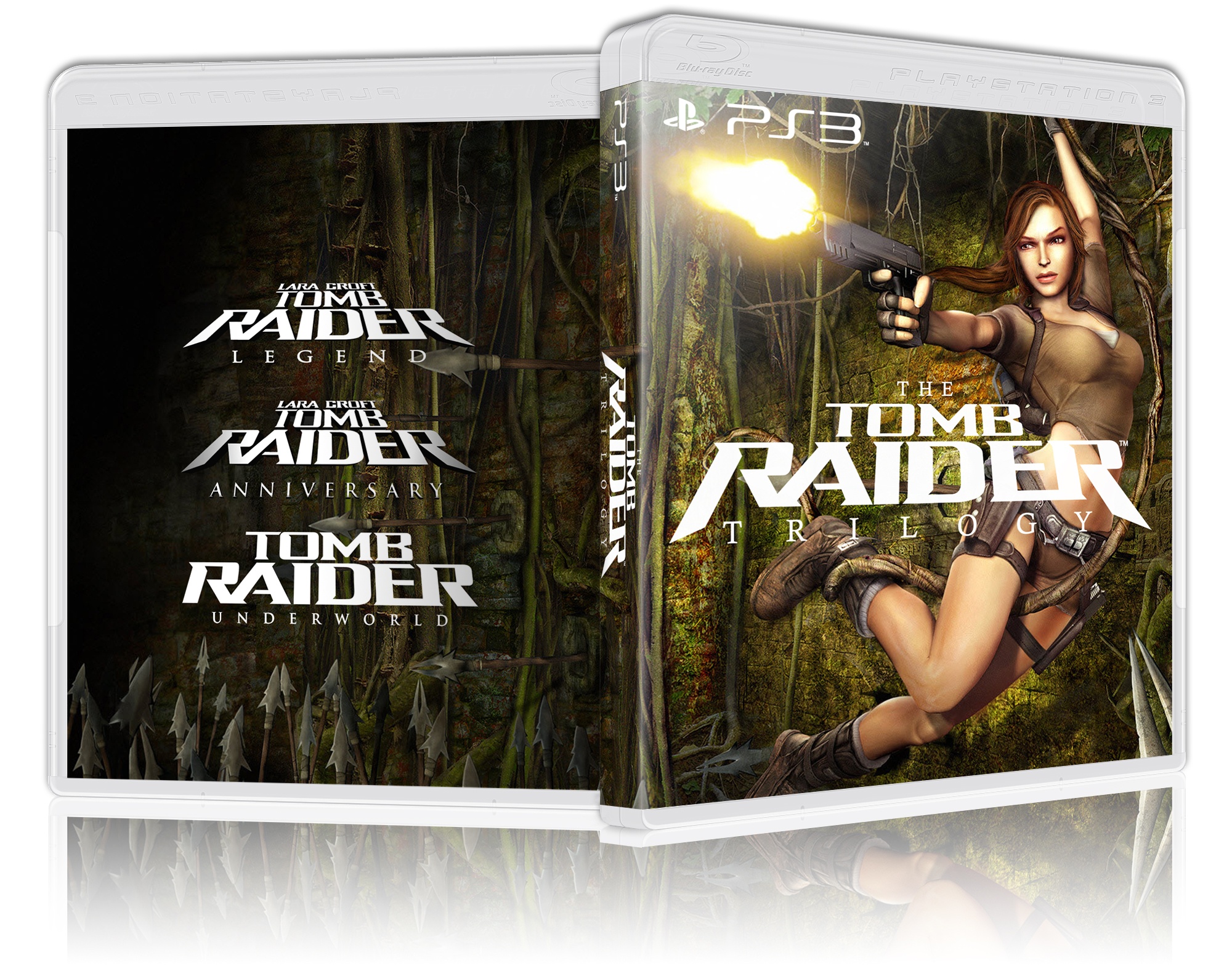 The Tomb Raider Trilogy box cover