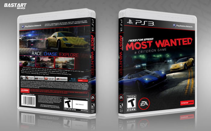 Need For Speed: Most Wanted box art cover