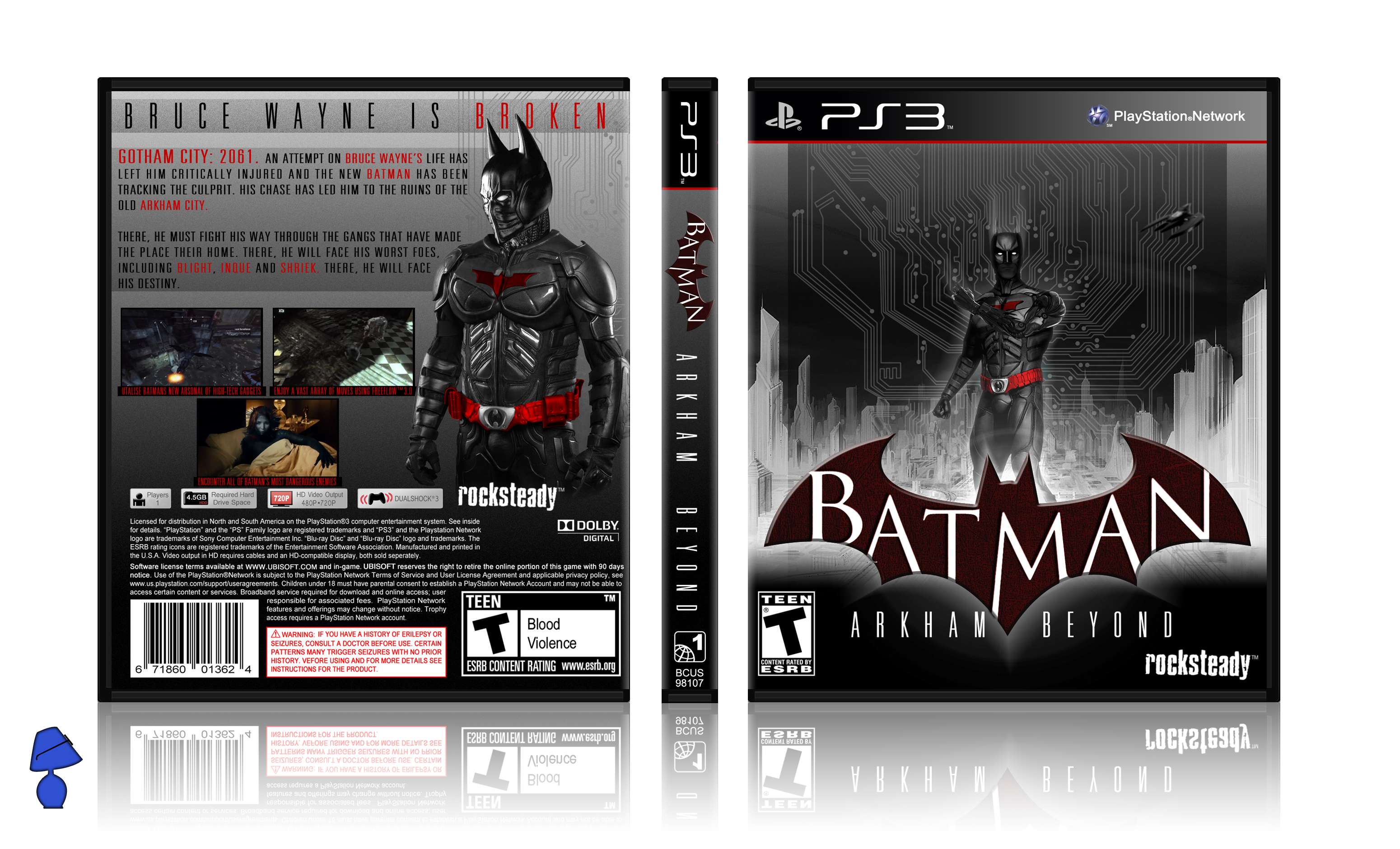 Batman: Arkham Beyond box cover
