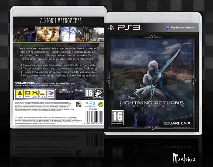 Lightning Returns: Final Fantasy XIII box art cover