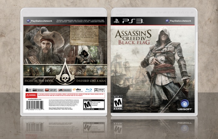 Assassin's Creed IV: Black Flag box art cover
