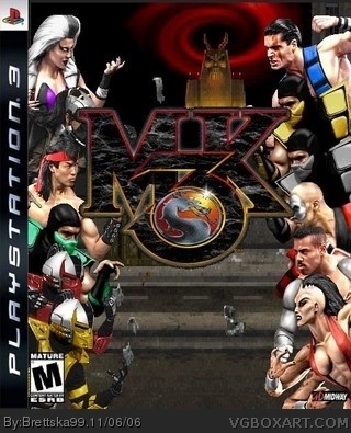 Mortal Kombat 3 box cover