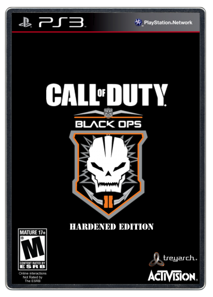 Call of Duty Black Ops II Hardened Edition box art cover