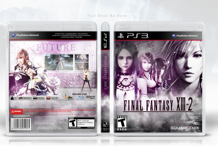 Final Fantasy XIII-2 box art cover