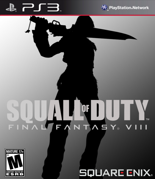 Squall of Duty: Final Fantasy VIII box art cover