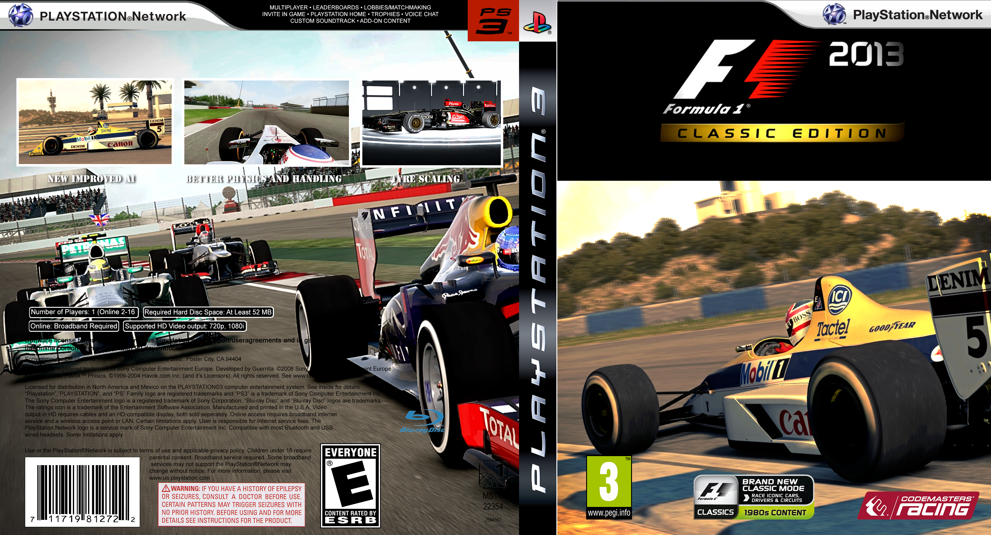 F1 2013 box cover