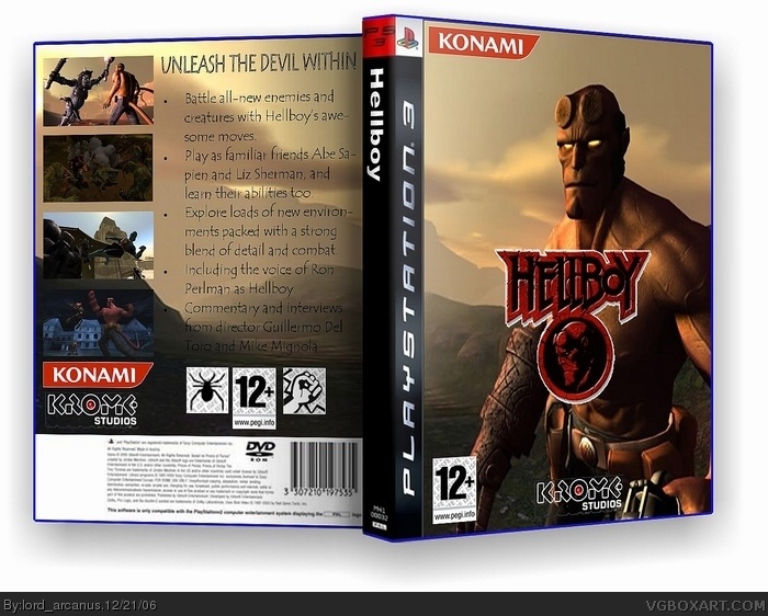 Hellboy box cover