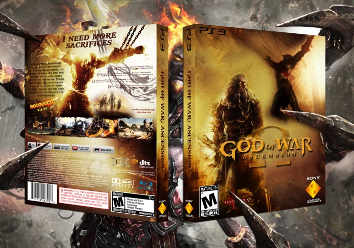 God of War: Ascension box art cover