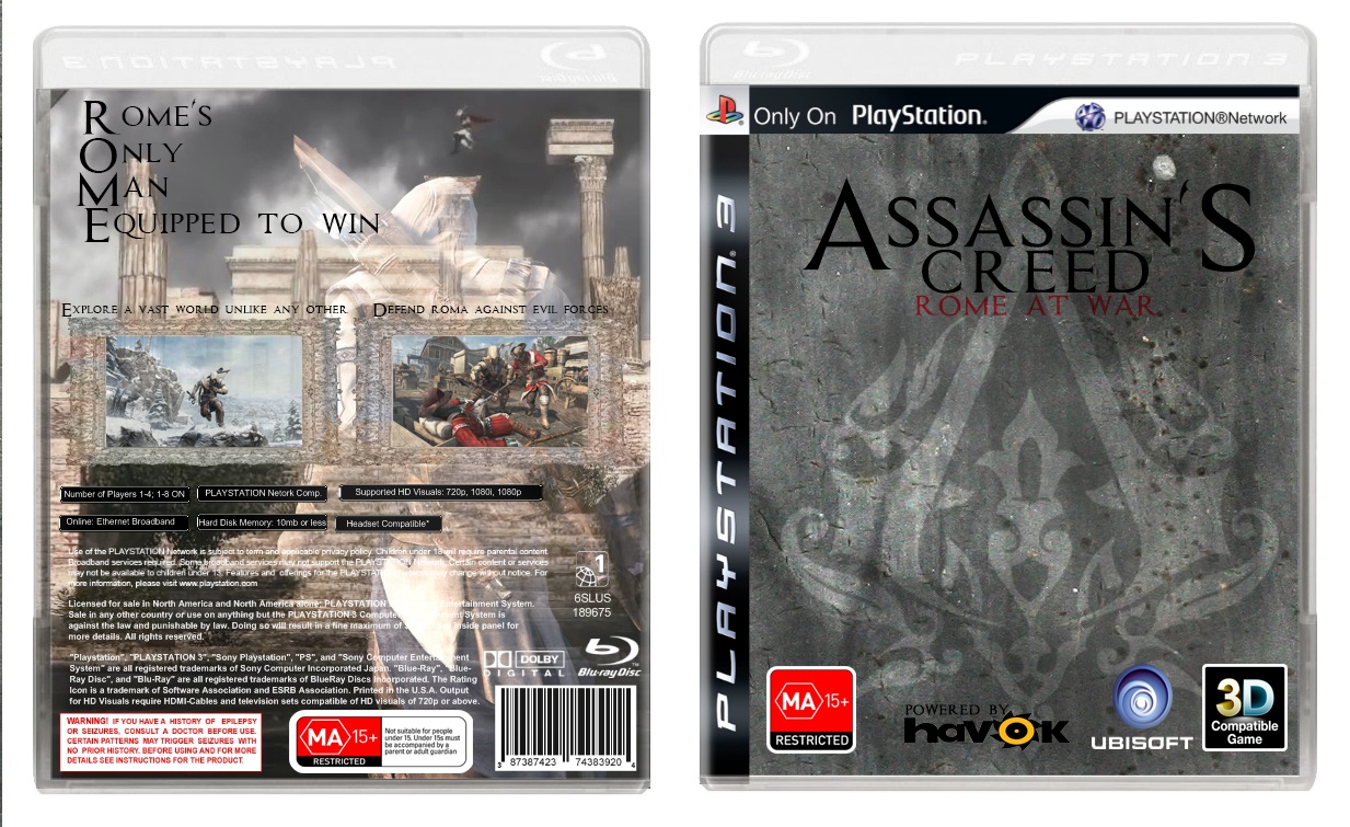 Assassin's Creed: Rome At War box cover