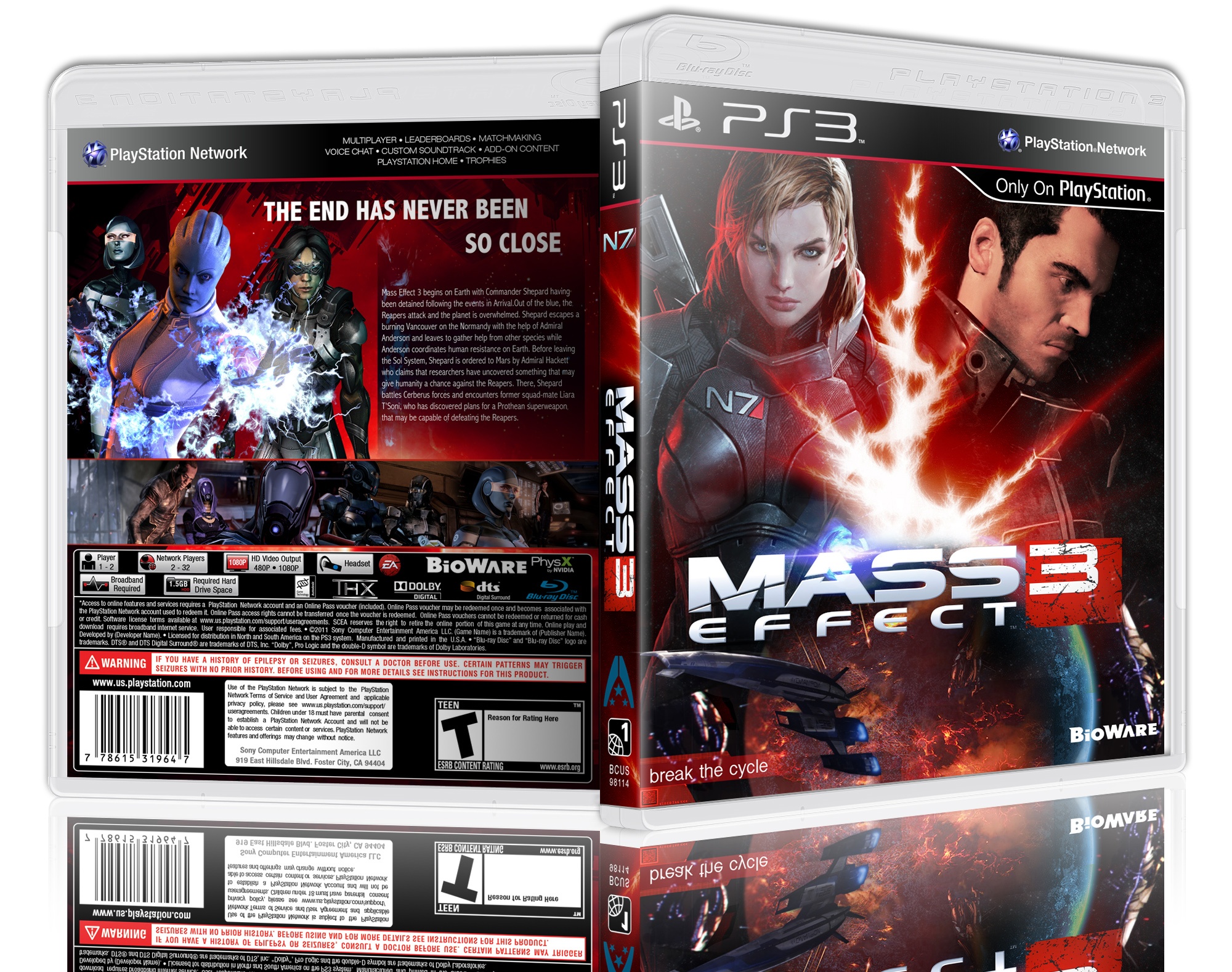 Mass Effect 3 V2 box cover