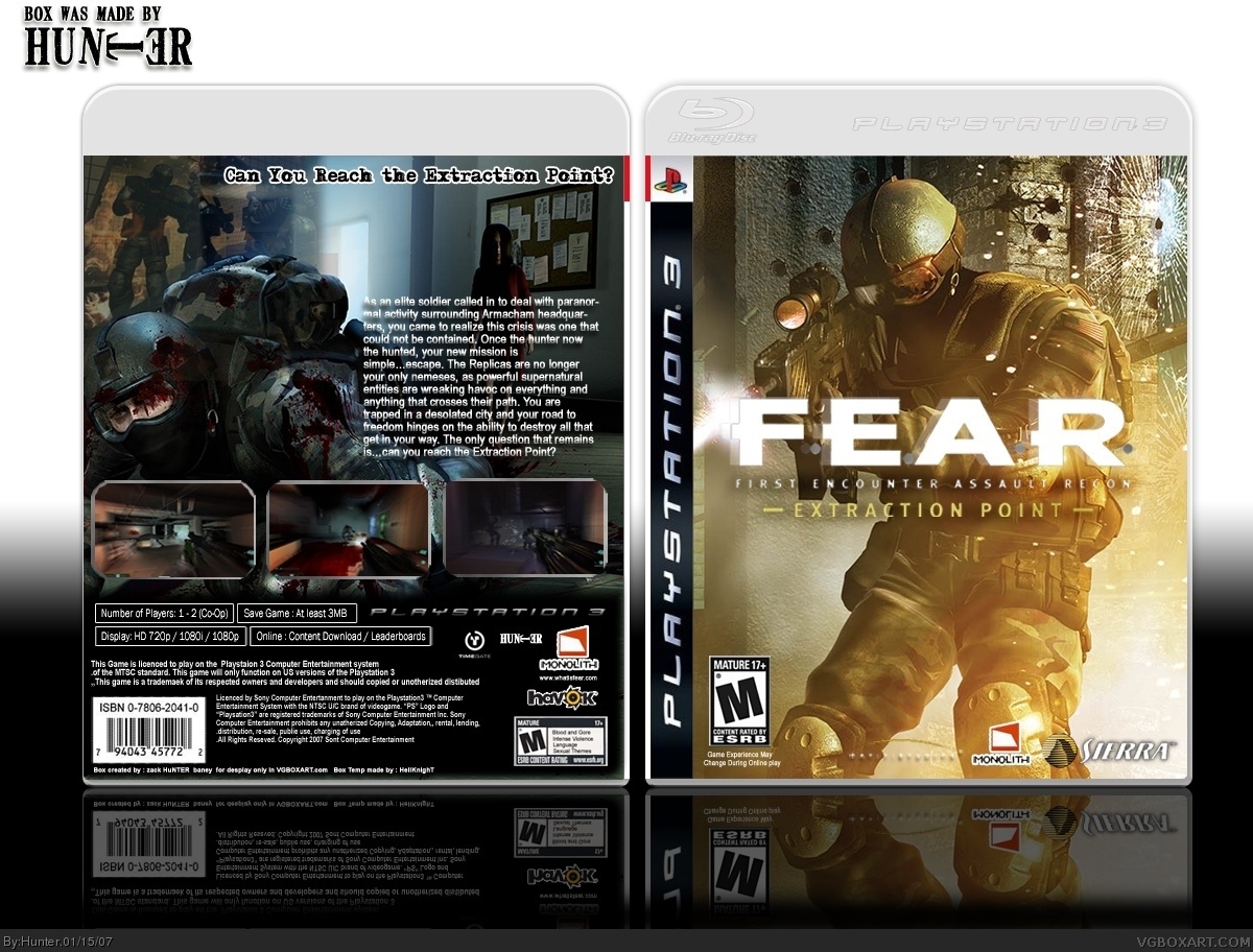 F.E.A.R  extraction point box cover
