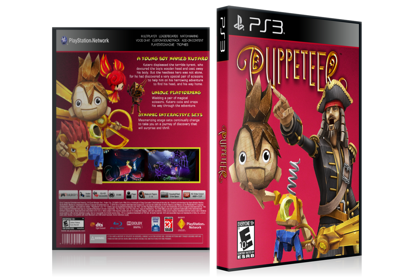 Puppeteer box cover
