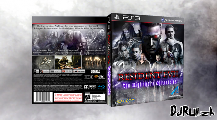 Resident Evil: The Nightmare Chronicles box art cover