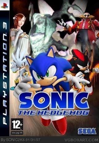 Sonic the Hedgehog box art cover