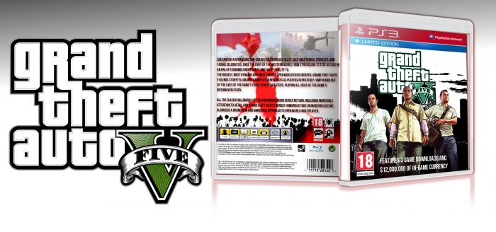 Grand Theft Auto V Limited Edition box art cover