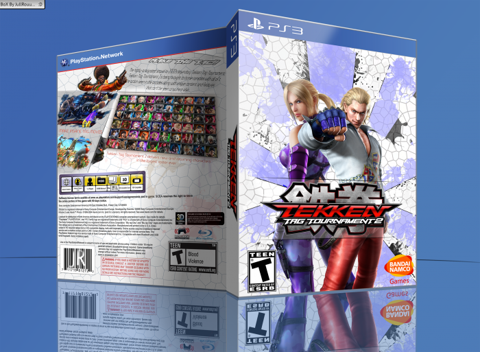 Tekken Tag Tournament 2 box art cover