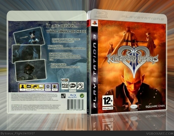 Kingdom Hearts 3: The Keyblade Wars box art cover