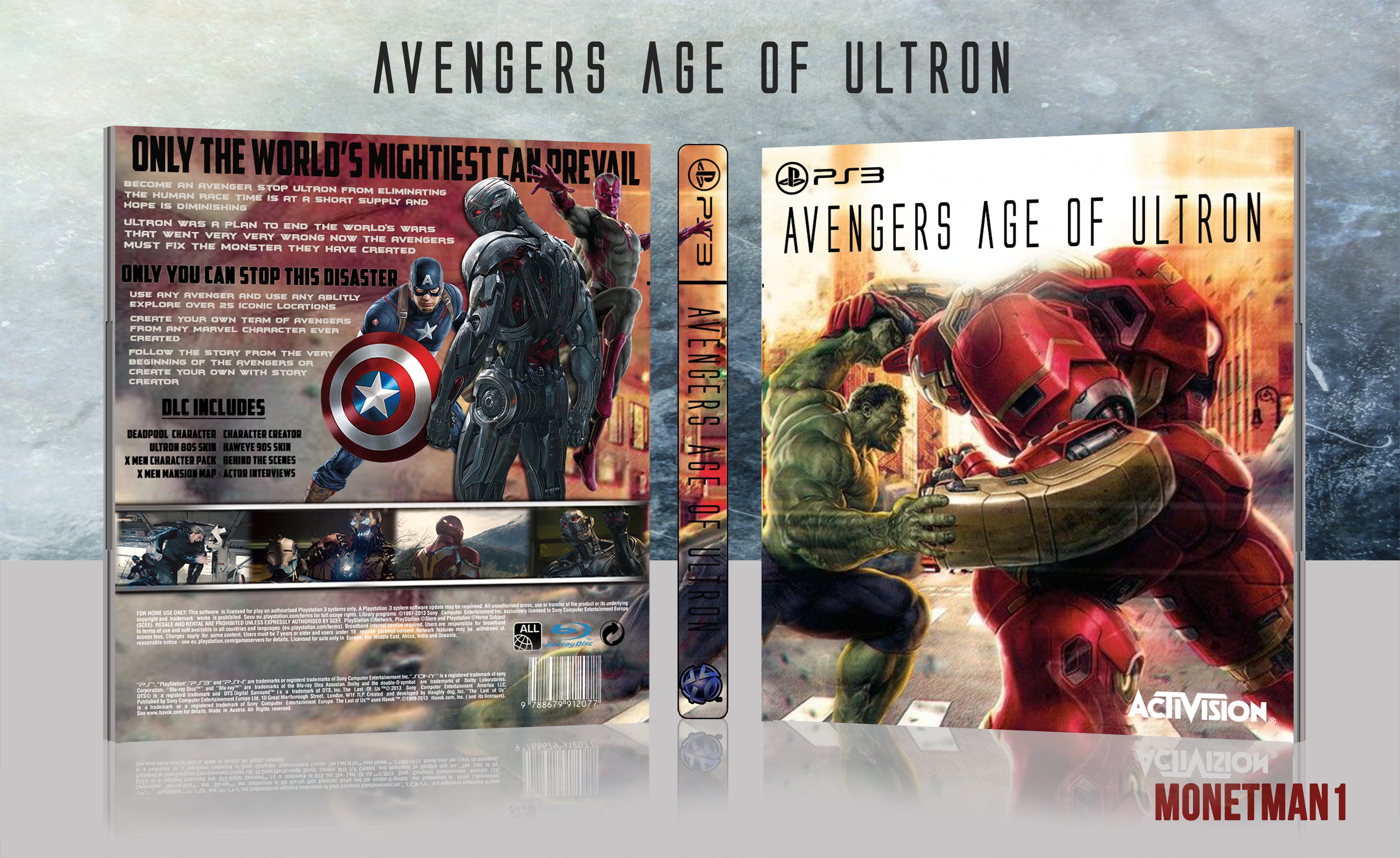 Avengers: Age Of Ultron box cover