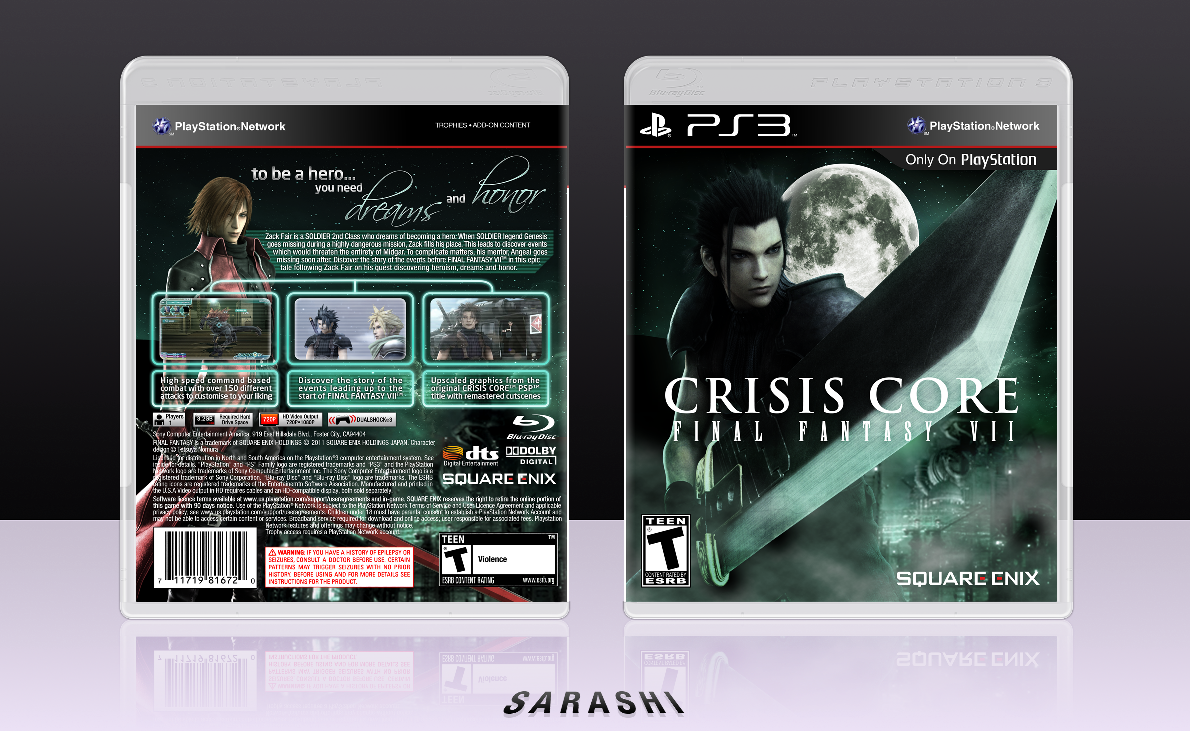 Crisis Core - Final Fantasy VII box cover