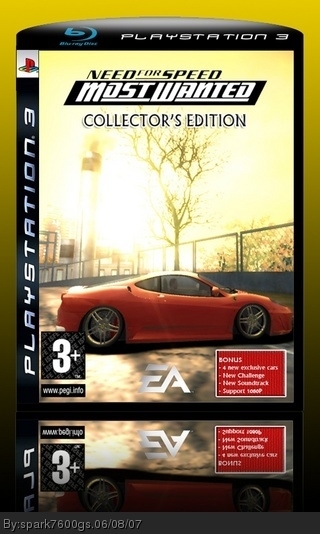 Need for Speed Most Wanted Collector's Edition box cover