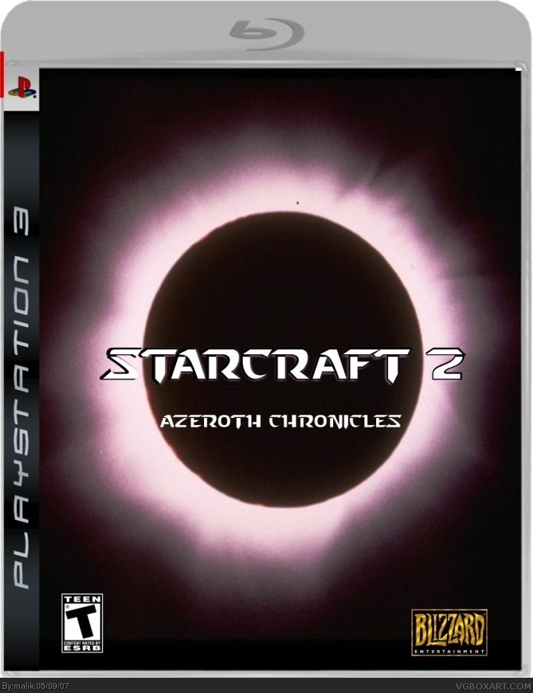 Starcraft 2 box cover