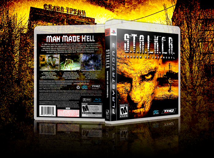 S.T.A.L.K.E.R.: Shadow of Chernobyl box art cover