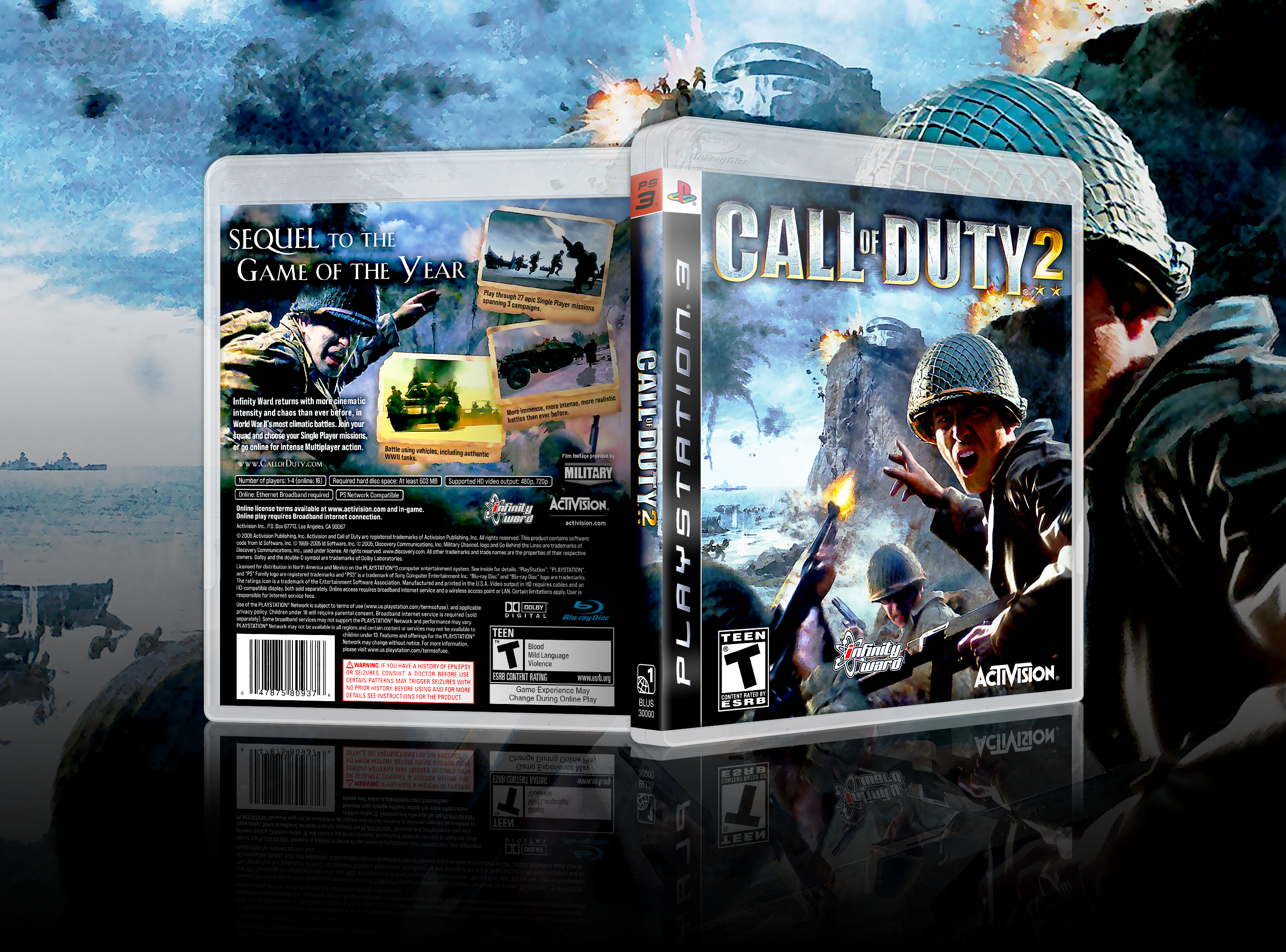 Call of Duty 2 box cover