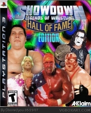 Legends of Wrestling: Hall Of Fame Edition box cover