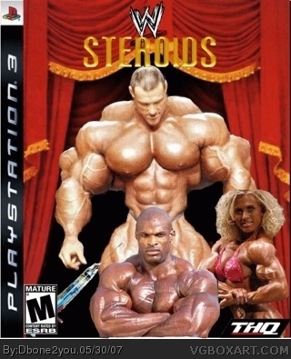 WWE Steroids box cover