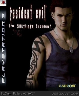 Resident Evil - The southern incident box cover