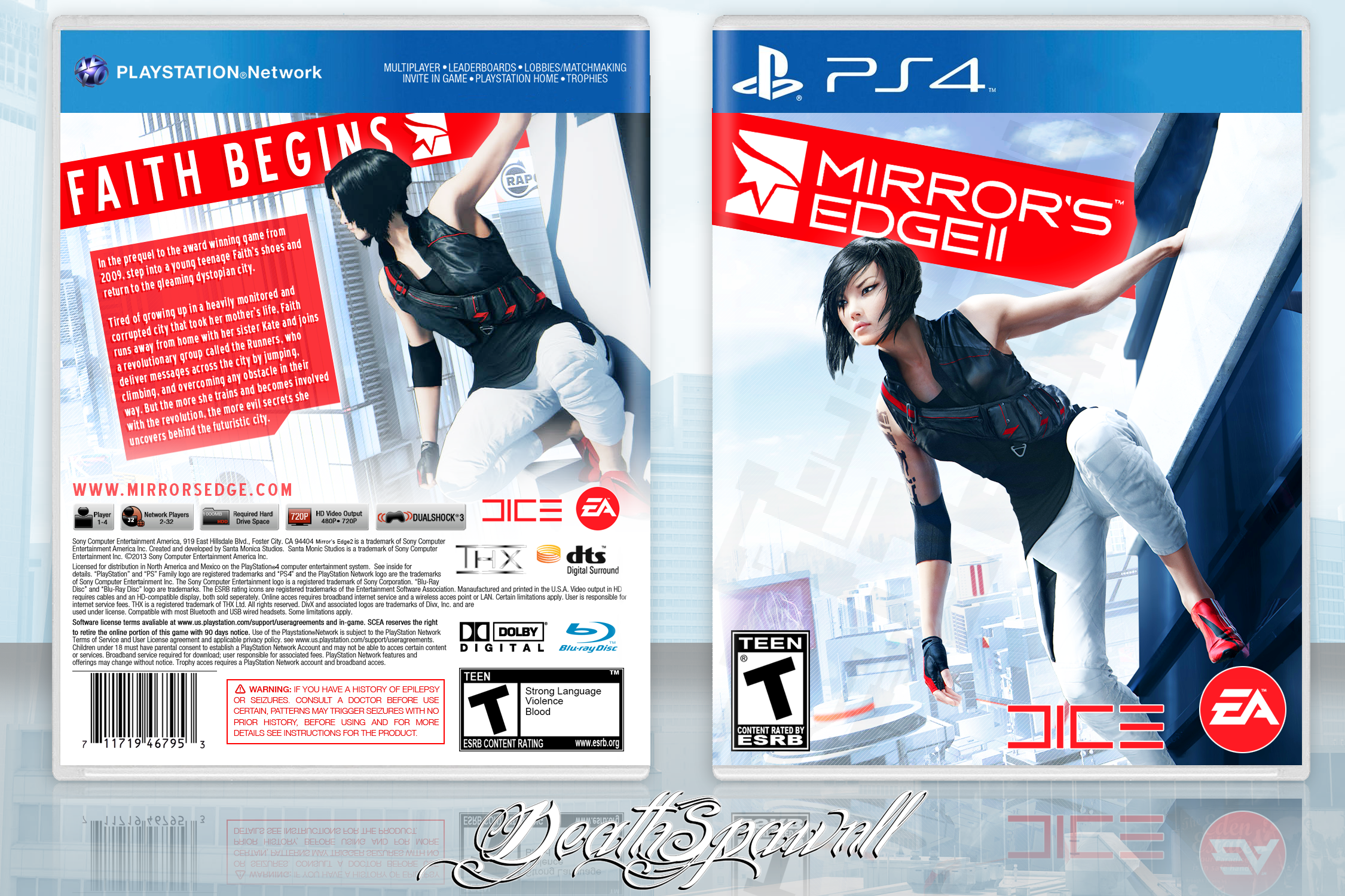Mirror's Edge 2 box cover