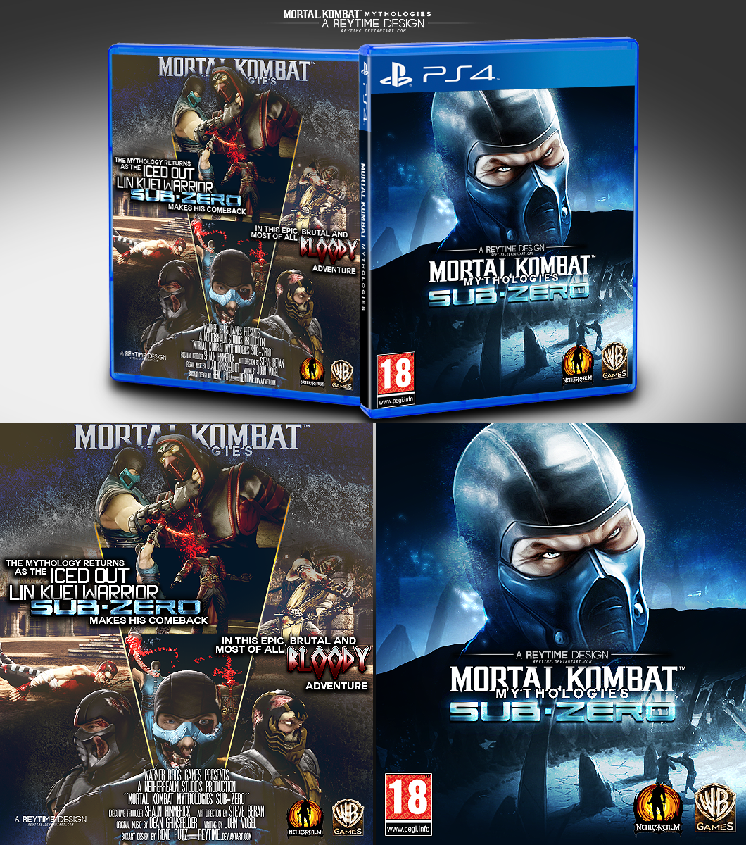 Mortal Kombat Mythologies: Sub Zero box cover
