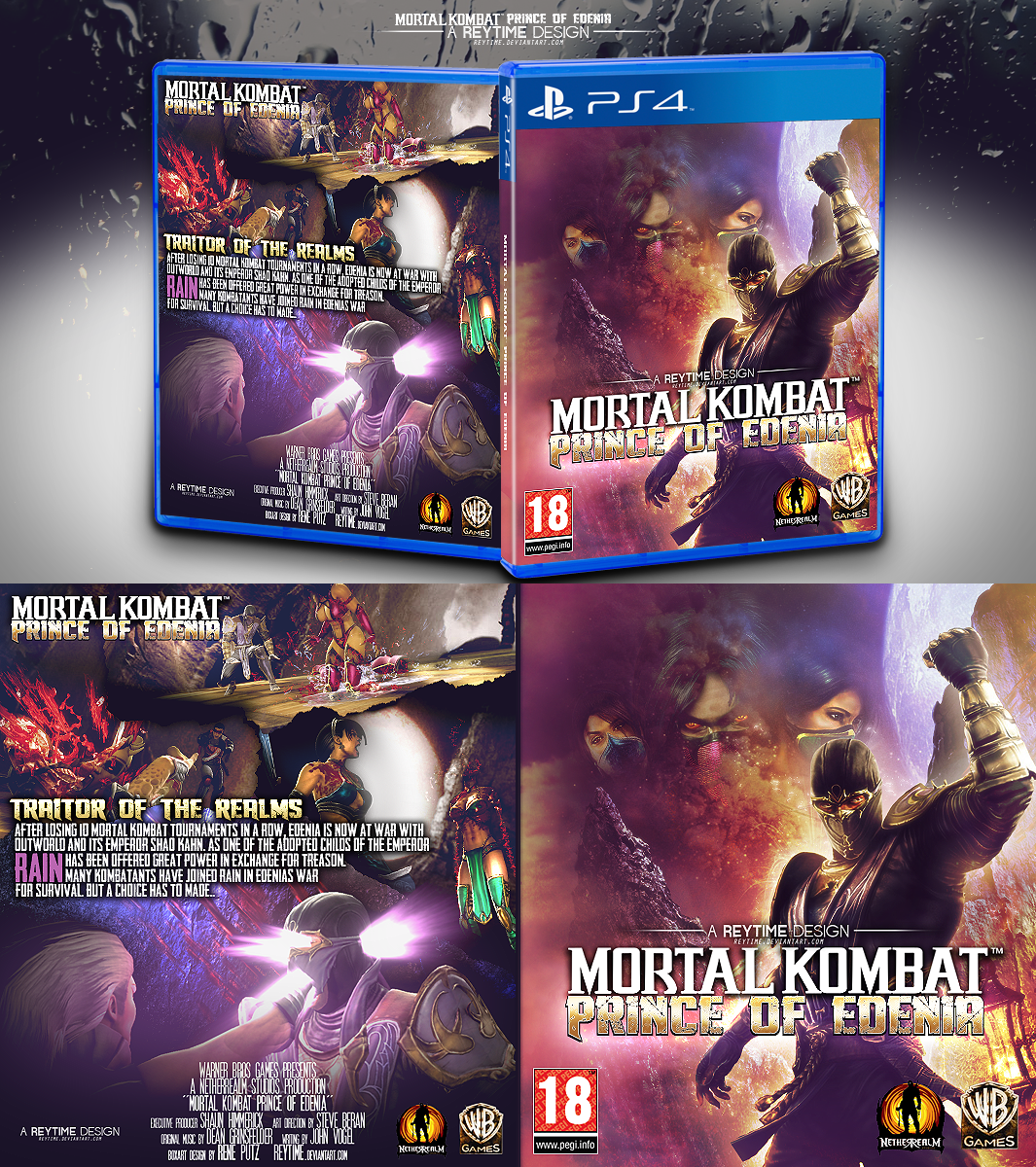 Mortal Kombat Prince of Edenia box cover