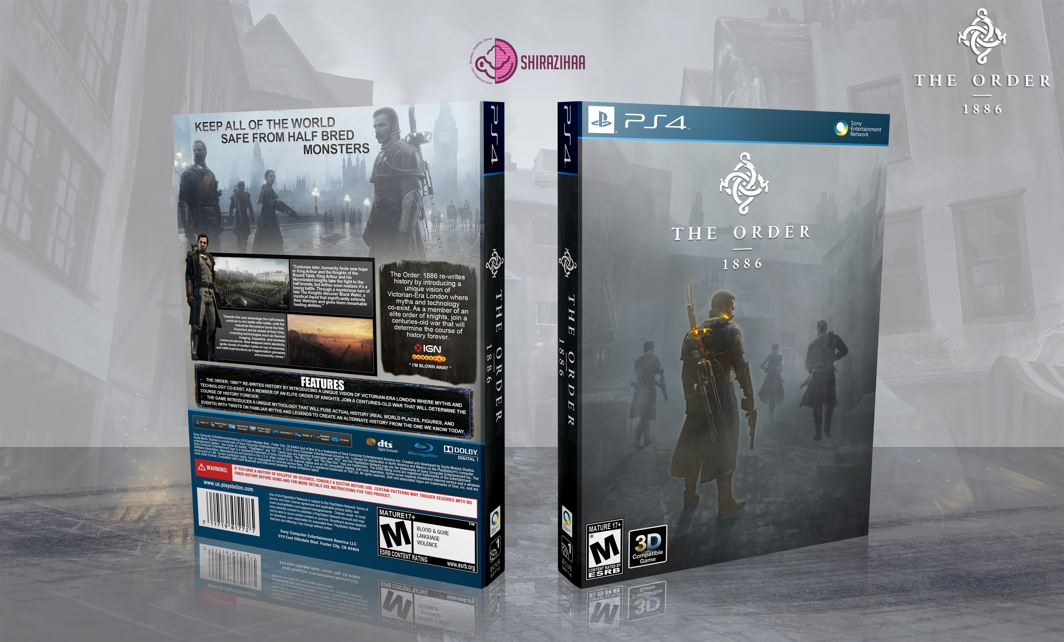 THE ORDER : 1886 box cover