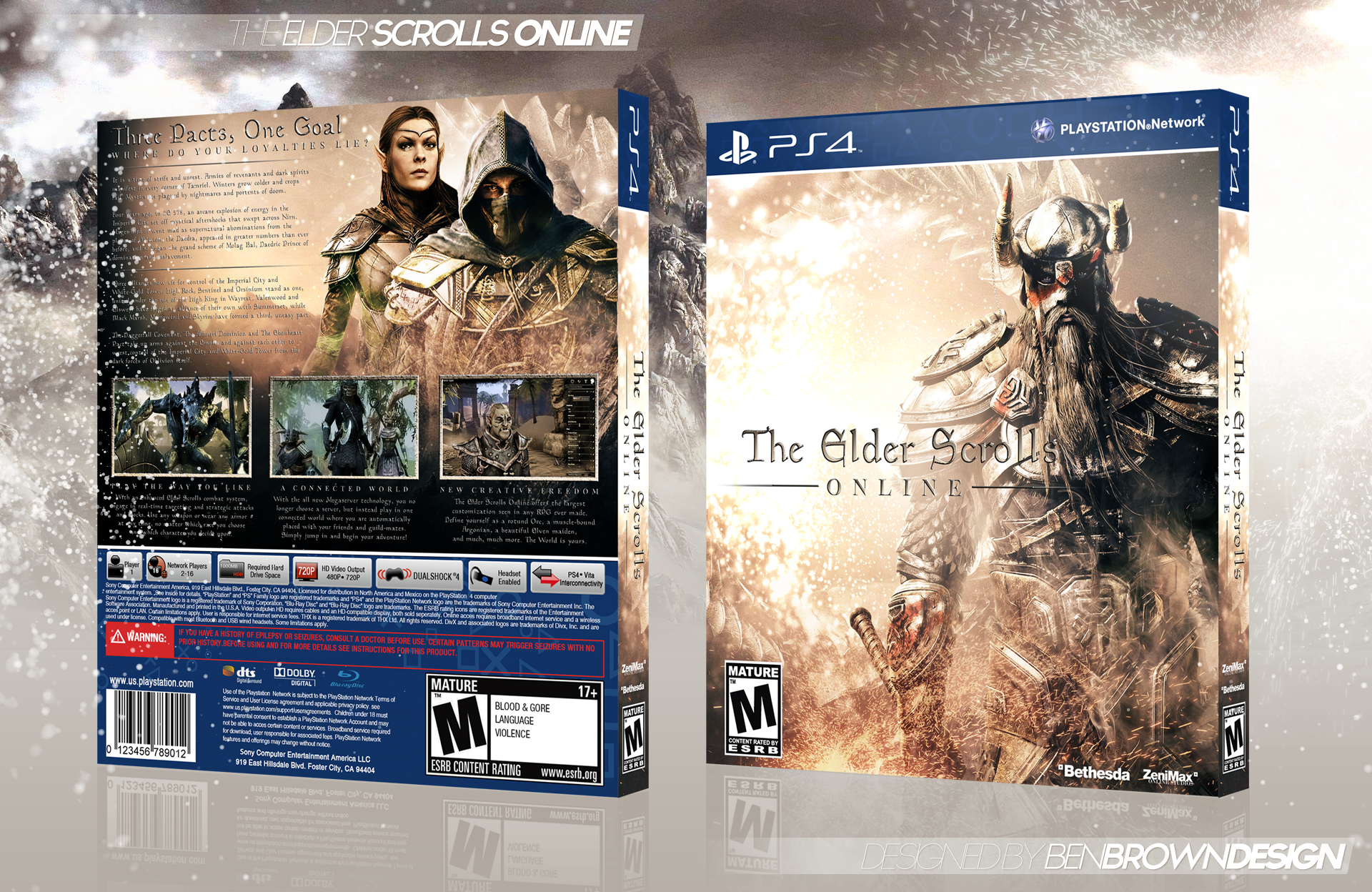 The Elder Scrolls: Online box cover