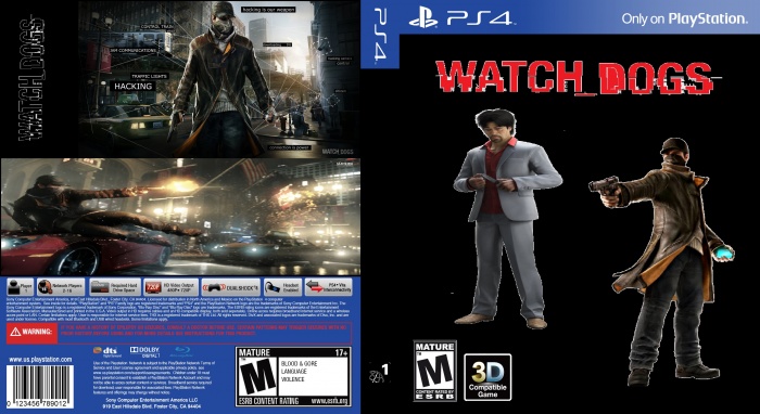 Watch Dogs Ugly Cover box art cover
