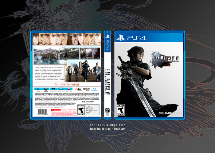 Final Fantasy XV box art cover