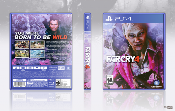 Far Cry 4 box art cover
