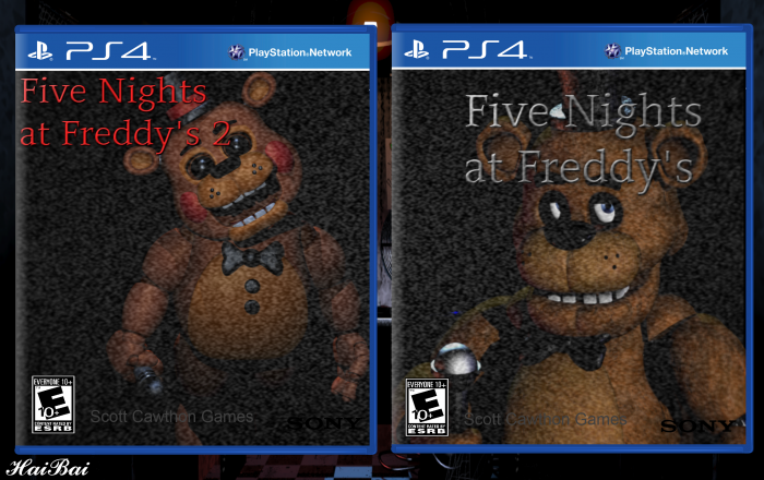 Five Nights at Freddy's 1 + 2 box art cover