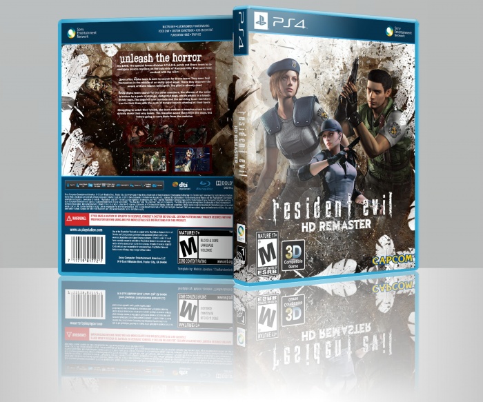 Resident Evil HD Remaster box art cover